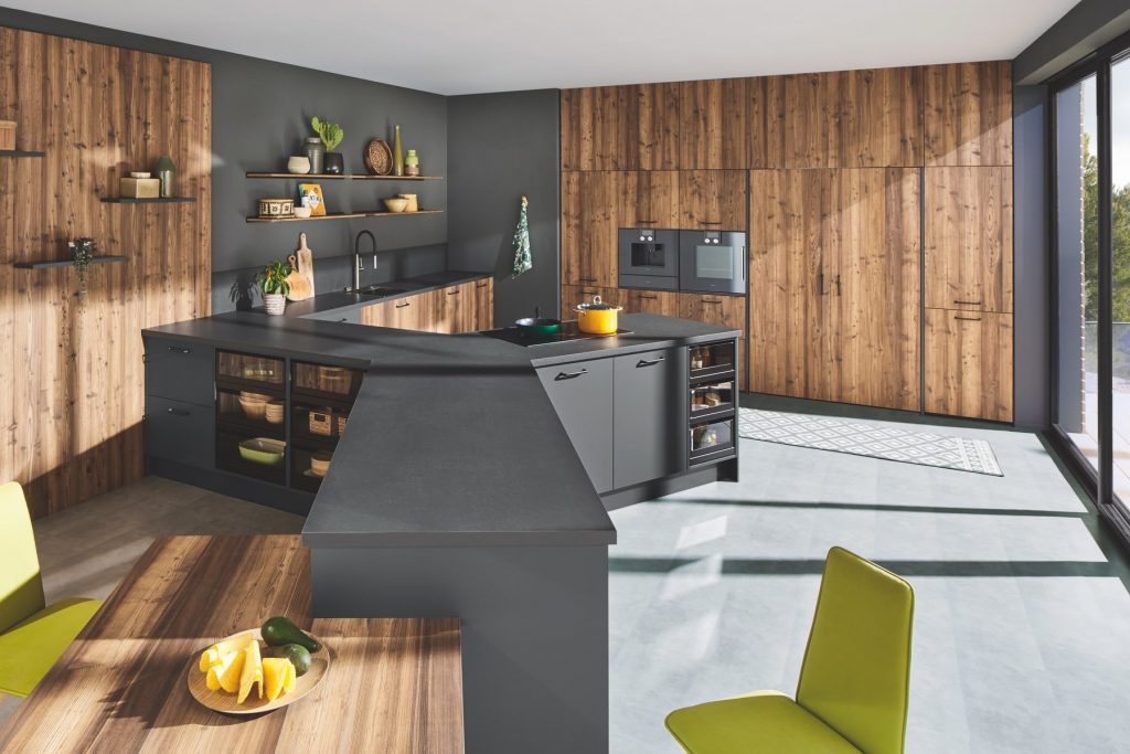 Ballerina Modern Wood Matt Kitchen | Jigzaw Interiors, Stockwell